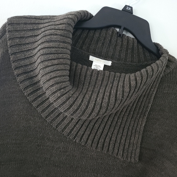 Matty M Cowl Neck Sweater Size XL - Picture 2 of 7